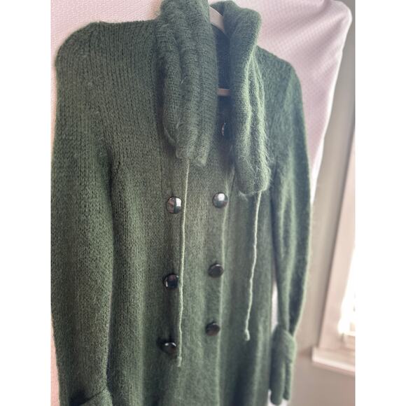 60. Siste's cardigan; mohair blend; made in Italy; size large - Picture 2 of 11